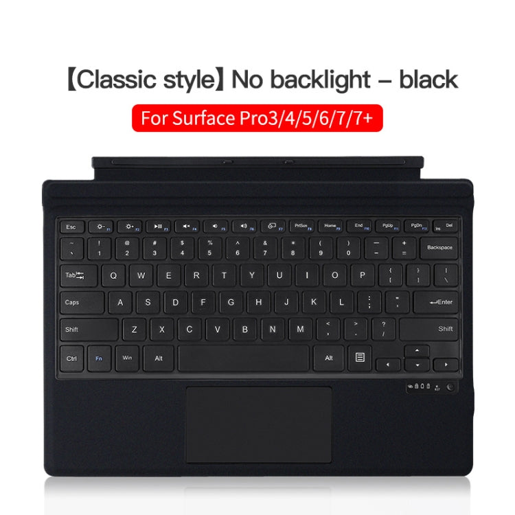 For Microsoft Surface Pro 3 / 4 / 5 / 6 / 7 / 7+ Magnetic Bluetooth Keyboard - Others Keyboard by buy2fix | Online Shopping UK | buy2fix
