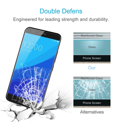 For UMIDIGI C2 50pcs 0.26mm 9H 2.5D Tempered Glass Film - For Umidigi by buy2fix | Online Shopping UK | buy2fix