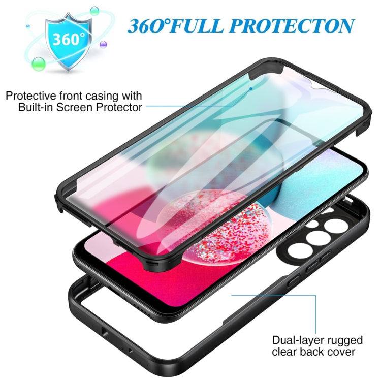 For Samsung Galaxy A34 5G Acrylic + TPU 360 Degrees Full Coverage Phone Case(Green) - Galaxy Phone Cases by buy2fix | Online Shopping UK | buy2fix