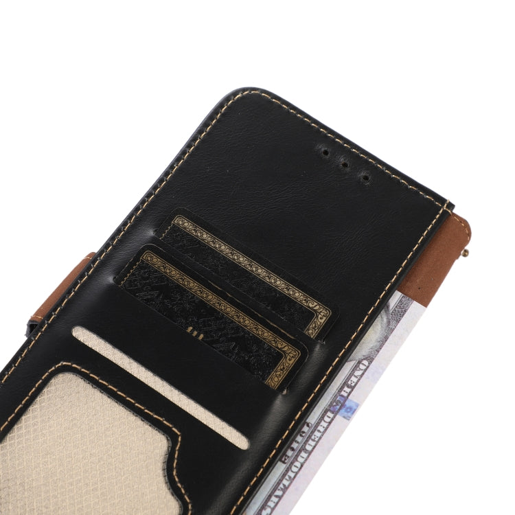 For Nokia G22 4G Crazy Horse Top Layer Cowhide Leather Phone Case(Black) - Nokia Cases by buy2fix | Online Shopping UK | buy2fix