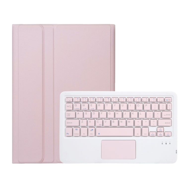 For OPPO Pad 2 11.61 inch 2023 OP13-A Lambskin Texture Ultra-thin Detachable Bluetooth Keyboard Leather Case with Touchpad(Pink) - Others Keyboard by buy2fix | Online Shopping UK | buy2fix