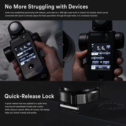 Godox XPro II TTL Wireless Flash Trigger For Sony(Black) - Wireless Flash Trigger by Godox | Online Shopping UK | buy2fix