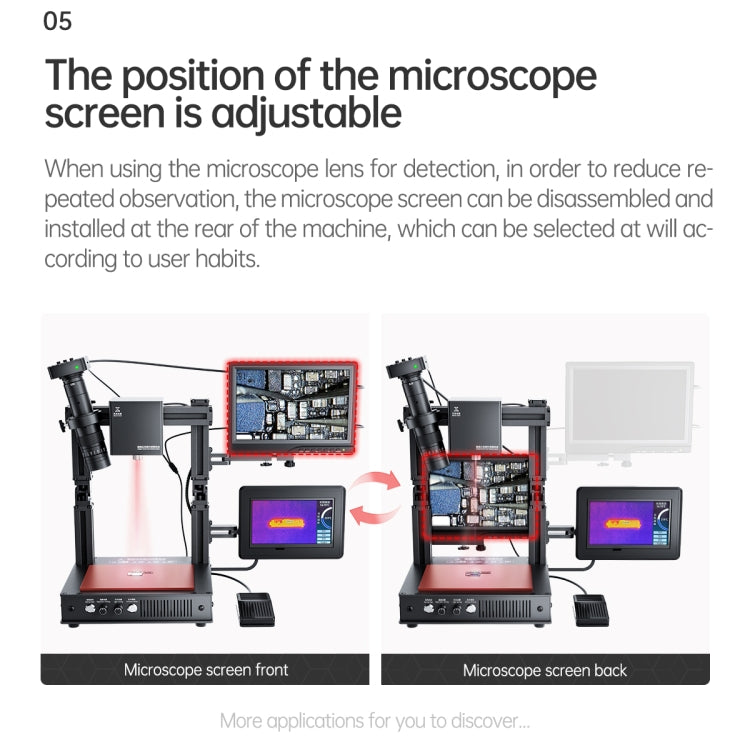 Mega-idea Intelligent Infrared Laser Desoldering Machine, Model:With Microscope Set(EU Plug) - Repair & Spare Parts by QIANLI | Online Shopping UK | buy2fix