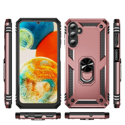 For Samsung Galaxy A24 4G Shockproof TPU + PC Phone Case(Rose Gold) - Galaxy Phone Cases by buy2fix | Online Shopping UK | buy2fix