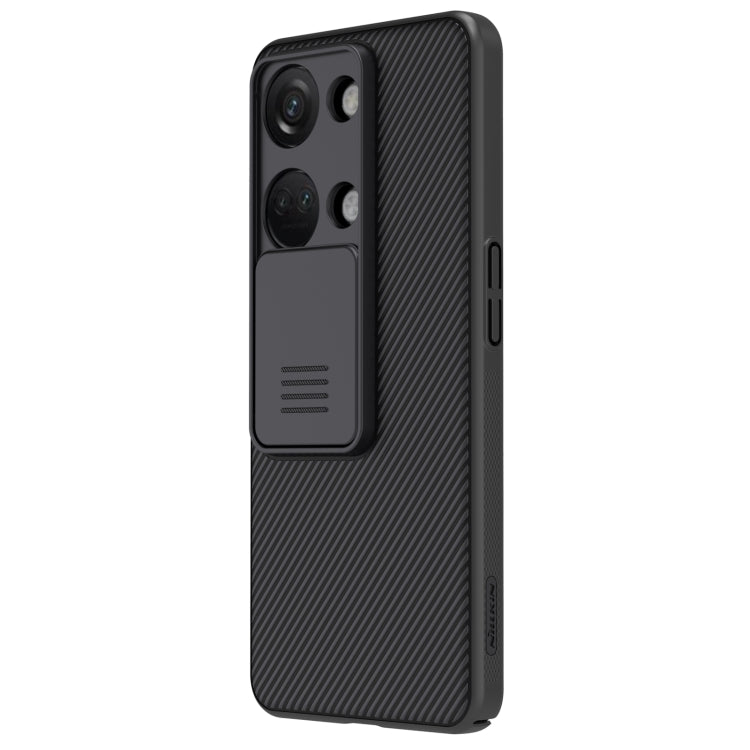 For OnePlus Ace 2V NILLKIN Black Mirror Series Camshield PC Phone Case(Black) - OnePlus Cases by NILLKIN | Online Shopping UK | buy2fix