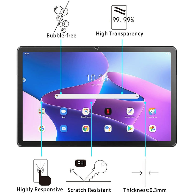 For Lenovo Tab M10 Plus 10.6 3rd Gen 0.3mm 9H Explosion-proof Tempered Tablet Glass Film - Others by buy2fix | Online Shopping UK | buy2fix