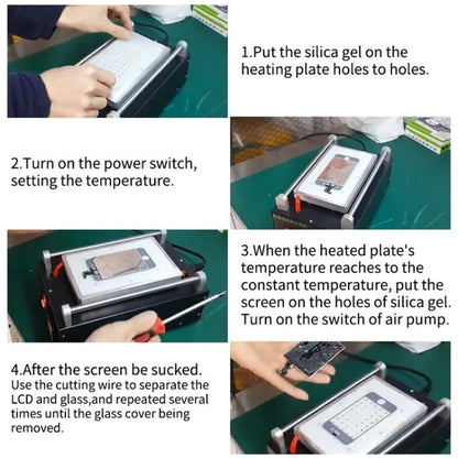 Kaisi NT942 Phone Screen Disassembly Machine(UK Plug) - Separation Equipment by Kaisi | Online Shopping UK | buy2fix