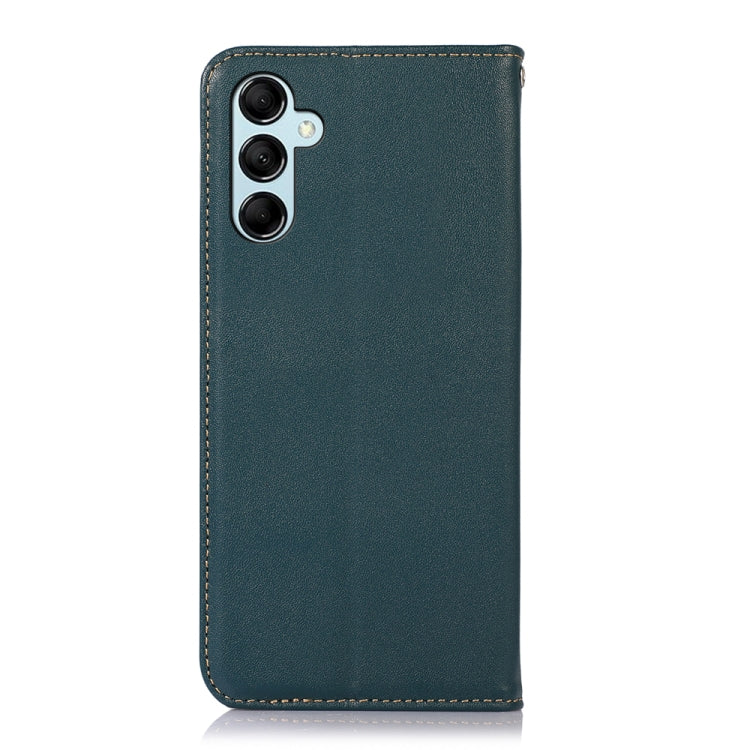 For Samsung Galaxy M54 5G KHAZNEH Nappa Top Layer Cowhide Leather Phone Case(Green) - Galaxy Phone Cases by buy2fix | Online Shopping UK | buy2fix