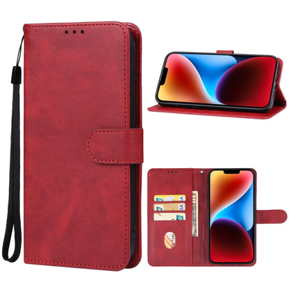 For iPhone 15 Plus Leather Phone Case(Red) - iPhone 15 Plus Cases by buy2fix | Online Shopping UK | buy2fix