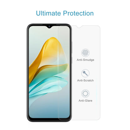 For ZTE Blade A53 50pcs 0.26mm 9H 2.5D Tempered Glass Film - ZTE Tempered Glass by buy2fix | Online Shopping UK | buy2fix