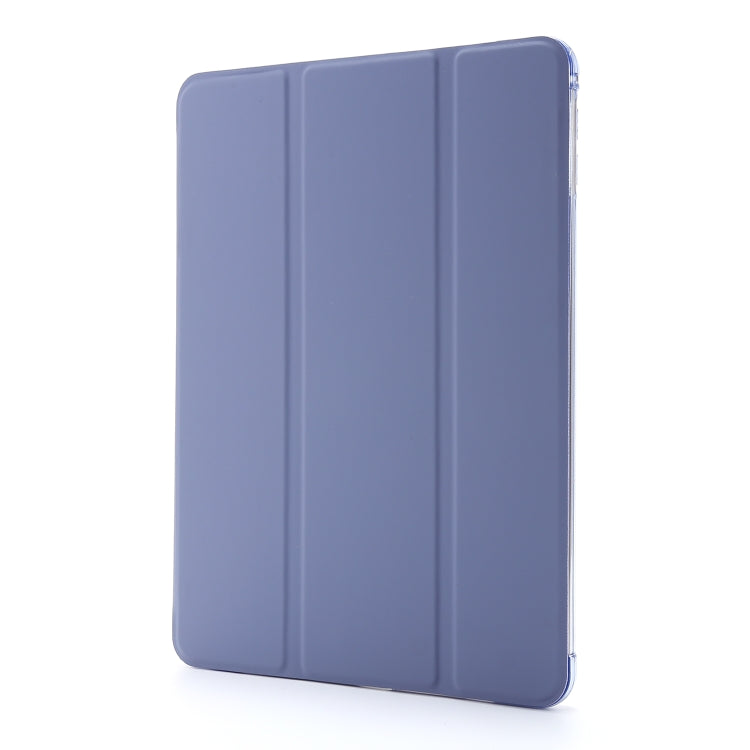 For iPad Mini 4 Airbag Horizontal Flip Leather Case with Three-fold Holder (Purple) - Apple Accessories by buy2fix | Online Shopping UK | buy2fix