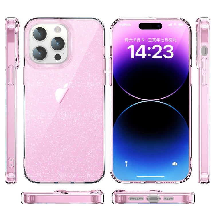 For iPhone 14 Pro Max Star Solid Color Phone Case(Pink) - iPhone 14 Pro Max Cases by buy2fix | Online Shopping UK | buy2fix