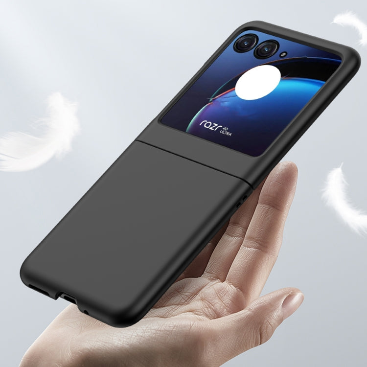 For Motorola Razr 40 Ultra / Moto Razr 2023 Skin Feel PC Phone Case(Sakura Purple) - Motorola Cases by buy2fix | Online Shopping UK | buy2fix