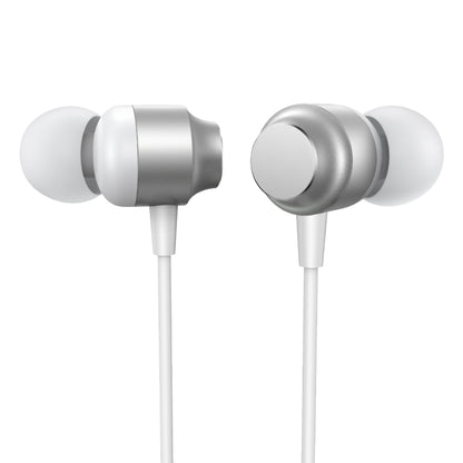 JOYROOM JR-EC06 Type-C Metal In-Ear Wired Earphone, Length: 1.2m(White) - Type-C Earphone by JOYROOM | Online Shopping UK | buy2fix