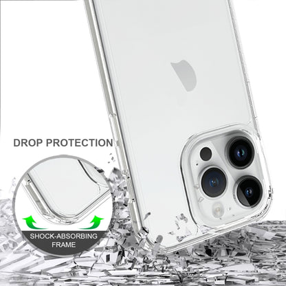 For iPhone 15 Pro Scratchproof Acrylic TPU Phone Case(Transparent) - iPhone 15 Pro Cases by buy2fix | Online Shopping UK | buy2fix