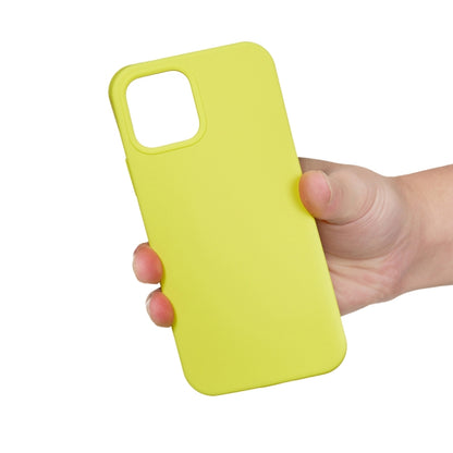 For iPhone 15 Solid Color Silicone Phone Case(Lemon Yellow) - iPhone 15 Cases by buy2fix | Online Shopping UK | buy2fix