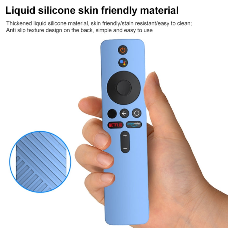 For Xiaomi 4K TV Stick Remote Control Liquid Silicone Protective Case(Translucent Matte) - Remote Control Covers by buy2fix | Online Shopping UK | buy2fix