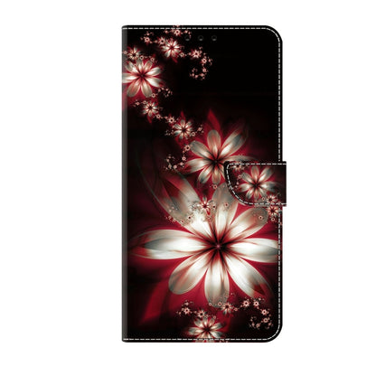 For Xiaomi Redmi Note 9 Pro Crystal 3D Shockproof Protective Leather Phone Case(Fantastic Flower) - Xiaomi Cases by buy2fix | Online Shopping UK | buy2fix