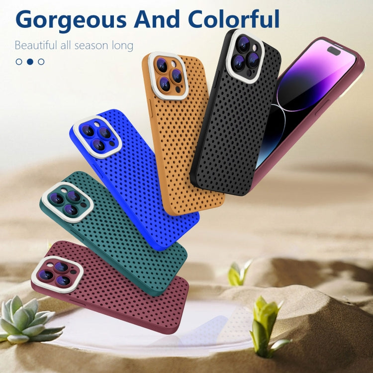 For iPhone 11 Hollow Heat Dissipation TPU Phone Case(Green) - iPhone 11 Cases by buy2fix | Online Shopping UK | buy2fix