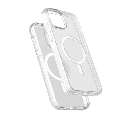 For iPhone 15 Plus Terminator Style Transparent MagSafe Magnetic Phone Case(Transparent) - iPhone 15 Plus Cases by buy2fix | Online Shopping UK | buy2fix