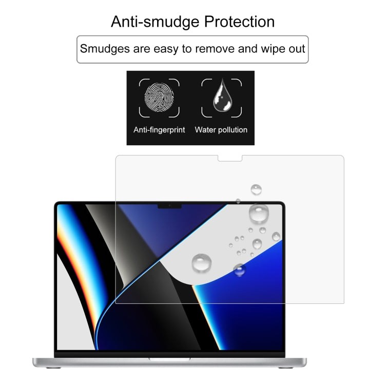 For MacBook Pro 16.2 inch A2485/A2780 25pcs 9H Laptop Screen Explosion-proof Tempered Glass Protective Film - Screen Protectors by buy2fix | Online Shopping UK | buy2fix