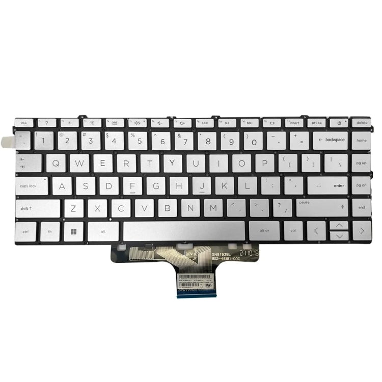 For HP Pavilion X360 / 14-DW US Version Backlight Keyboard - Replacement Keyboards by buy2fix | Online Shopping UK | buy2fix