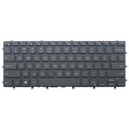 For Dell 5510 M5510 15-7558 7568 XPS 15-9550 US Version Laptop Keyboard(Black) - Dell Spare Parts by buy2fix | Online Shopping UK | buy2fix