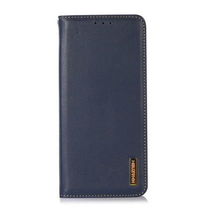 For Nothing Phone 2 KHAZNEH Nappa Top Layer Cowhide Leather Phone Case(Blue) - More Brand by buy2fix | Online Shopping UK | buy2fix