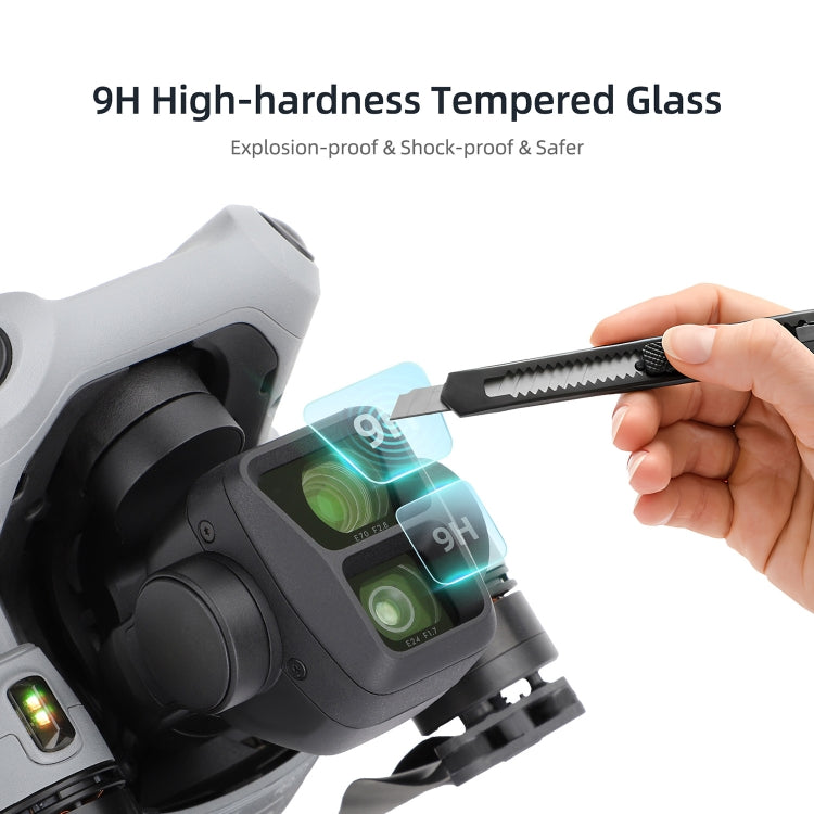 For DJI Air 3 Sunnylife Lens Protector Tempered Glass Combo Protective Films, Quantity:2 Sets - Others by Sunnylife | Online Shopping UK | buy2fix