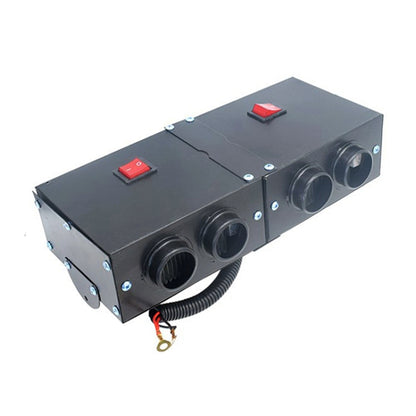 Car High-power Electric Heater Defroster, Specification:12V 4-hole - Heating & Fans by buy2fix | Online Shopping UK | buy2fix