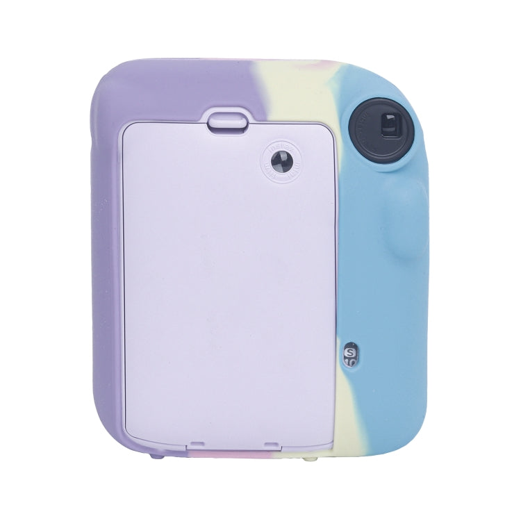 For FUJIFILM instax mini 12 Soft Silicone Camera Protective Case(Dark Blue Purple) - Protective Case by buy2fix | Online Shopping UK | buy2fix