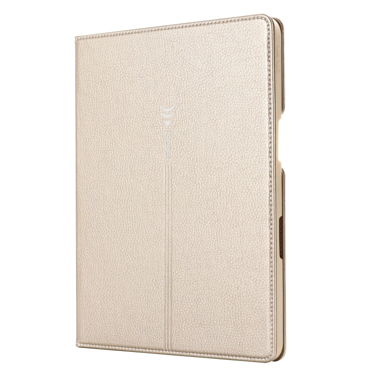 For iPad Pro 11 inch (2020) GEBEI PU+TPU Horizontal Flip Protective Tablet Case with Holder & Card Slots(Gold) - iPad Pro 11 (2020) Cases by GEBEI | Online Shopping UK | buy2fix