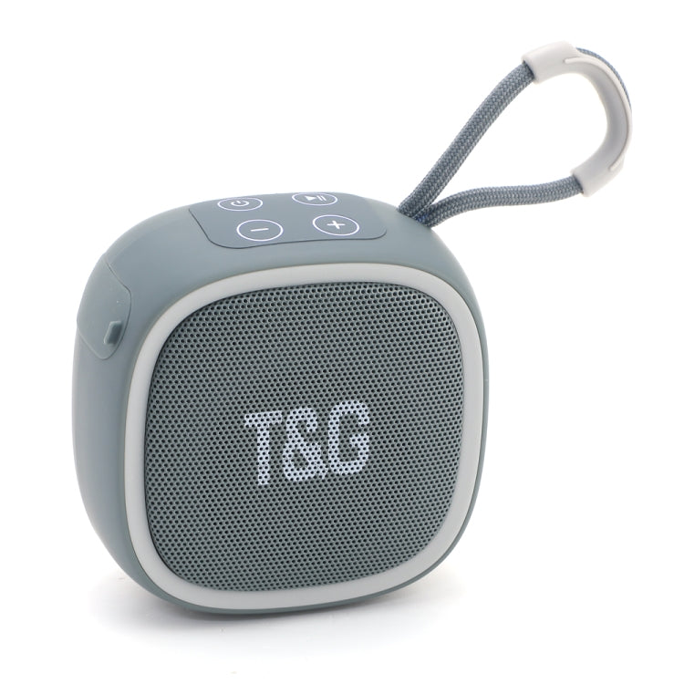 T&G TG659 Outdoor Portable TWS Mini Bluetooth Speaker(Grey) - Mini Speaker by T&G | Online Shopping UK | buy2fix