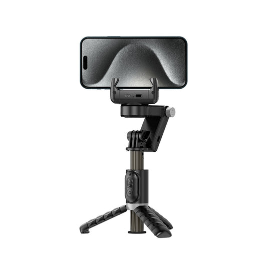 Q18 Desktop Intelligent Tracking Gimbal Stabilizer Multi-function Fill Light Selfie Stick(Black) - Handheld Gimbals by buy2fix | Online Shopping UK | buy2fix