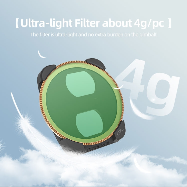 For DJI Air 3 Sunnylife Camera Lens Filter, Filter:4 in 1 ND4/PL ND8/PL ND16/PL ND32/PL - Lens Filter by Sunnylife | Online Shopping UK | buy2fix