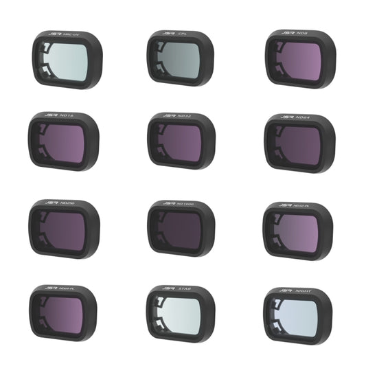 For DJI Mini 4 Pro JSR KB Series Drone Camera Lens Filter, Filter:12 in 1 UV CPL ND NDPL STAR - Mavic Lens Filter by JSR | Online Shopping UK | buy2fix