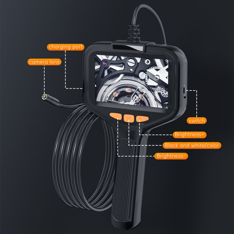 P200 8mm Front Lenses Detachable Industrial Pipeline Endoscope with 4.3 inch Screen, Spec:1m Soft Tube -  by buy2fix | Online Shopping UK | buy2fix