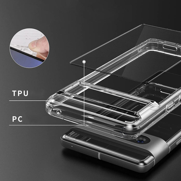 For Google Pixel 7 Transparent MagSafe Magnetic PC + TPU Phone Case - Google Cases by buy2fix | Online Shopping UK | buy2fix