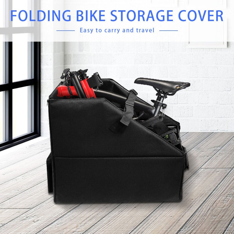 Oxford Cloth Car Trunk Folding Bicycle Storage Box without Dust Cover(Black) - Stowing Tidying by buy2fix | Online Shopping UK | buy2fix