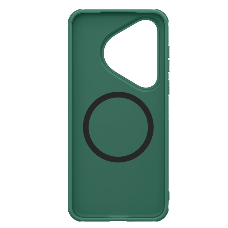 For Huawei P70 Pro NILLKIN Frosted Shield Pro Magnetic Magsafe Phone Case(Green) - Huawei Cases by NILLKIN | Online Shopping UK | buy2fix