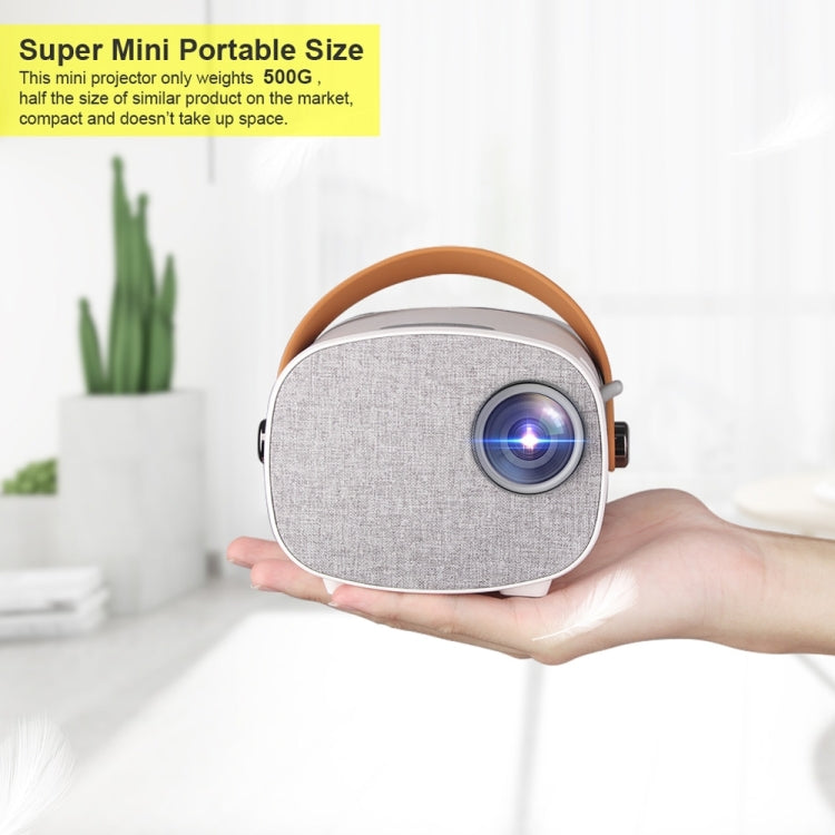 YG230 LED 1080P Mini Portable Projector Children Projector, Same Screen Version, Plug Type:AU Plug - Mini Projector by buy2fix | Online Shopping UK | buy2fix