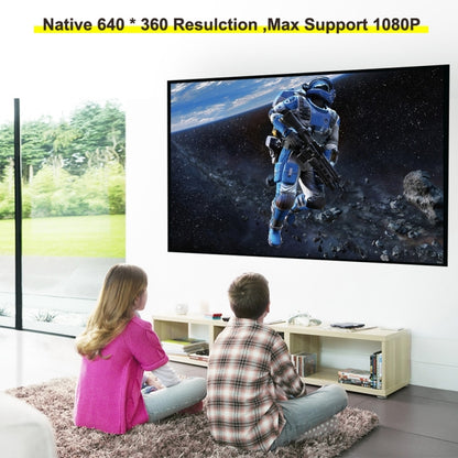 YG230 LED 1080P Mini Portable Projector Children Projector, Same Screen Version, Plug Type:AU Plug - Mini Projector by buy2fix | Online Shopping UK | buy2fix