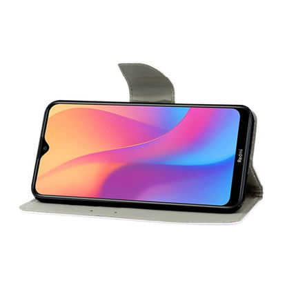 For Xiaomi Redmi 9A 3D Colored Drawing Horizontal Flip PU Leather Case with Holder & Card Slots & Wallet(Blue Coconut Grove) - Xiaomi Cases by buy2fix | Online Shopping UK | buy2fix