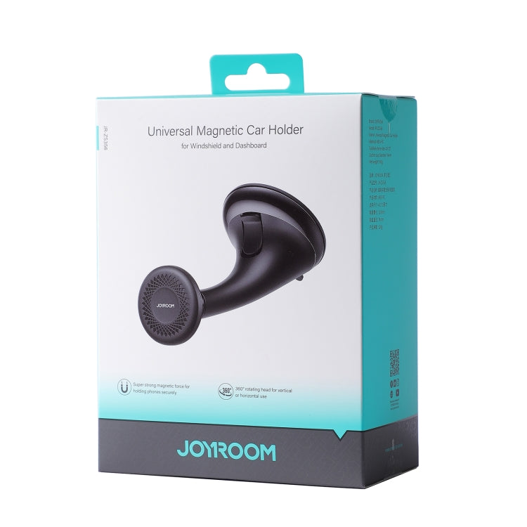 JOYROOM JR-ZS356 Magnetic Car Suction Cup Phone Holder(Black) - Universal Car Holders by JOYROOM | Online Shopping UK | buy2fix