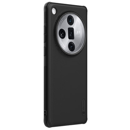 For OPPO Find X7 Ultra NILLKIN Frosted Shield Pro Magnetic Magsafe Phone Case(Black) - OPPO Cases by NILLKIN | Online Shopping UK | buy2fix