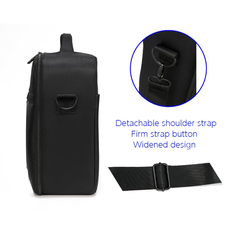 LINGSHI For DJI Mavic Air 2 Heightened Portable Shoulder Storage Bag Protective Box(Black) - Carry Cases & Bags by buy2fix | Online Shopping UK | buy2fix