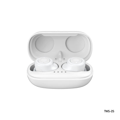 REMAX TWS-2S Bluetooth 5.0 Stereo True Wireless Bluetooth Earphone with Charging Box(White) - TWS Earphone by REMAX | Online Shopping UK | buy2fix