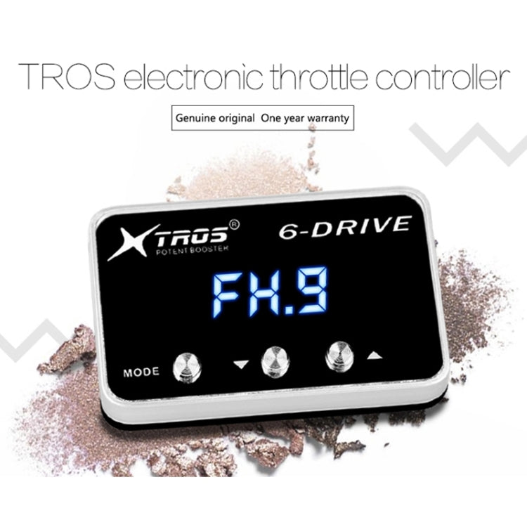 For Peugeot 207 2009+ TROS TS-6Drive Potent Booster Electronic Throttle Controller - Car Modification by TROS | Online Shopping UK | buy2fix