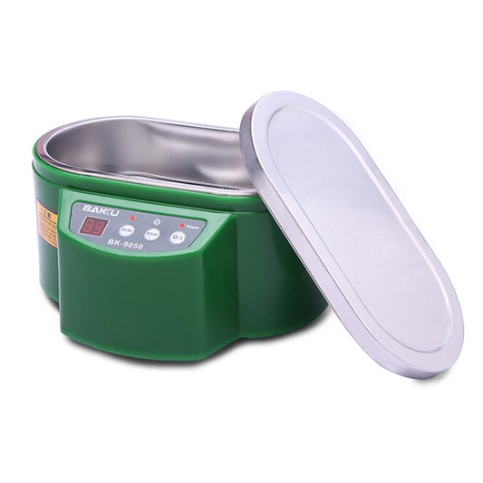 BAKU BK-9050 30W / 50W Adjustable 0.6L LCD Display Ultrasonic Cleaner, AC 110V(Green) - Ultrasonic Cleaner by BAKU | Online Shopping UK | buy2fix