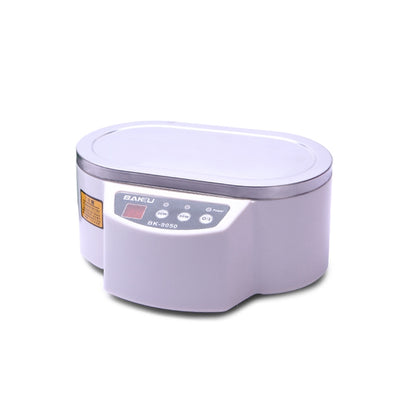 BAKU BK-9050 30W / 50W Adjustable 0.6L LCD Display Ultrasonic Cleaner, AC 110V(White) - Home & Garden by BAKU | Online Shopping UK | buy2fix